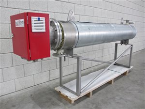 Electric heater with heat-exchanger for liquids