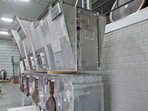 Hosokawa Schugi fluidised bed dryer