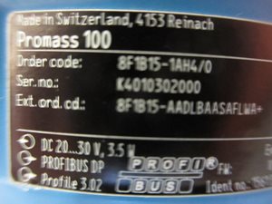 E+H Promass F 100 1/2