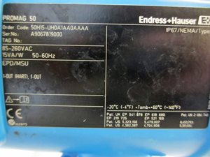 E+H Promag 50H 1/2