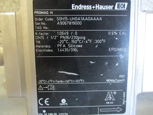E+H Promag 50H 1/2