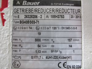 Gericke GAC 232 feeder - homogeniser - ATEX - weighing