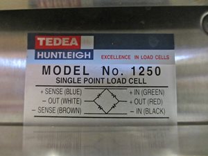 Floor scale 250 kg stainless steel