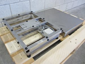 Floor scale 250 kg stainless steel