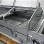 De-watering conveyor belt